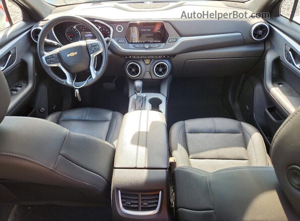 3GNKBJRS0NS136570 2022 CHEVROLET BLAZER White Vista del salpicadero