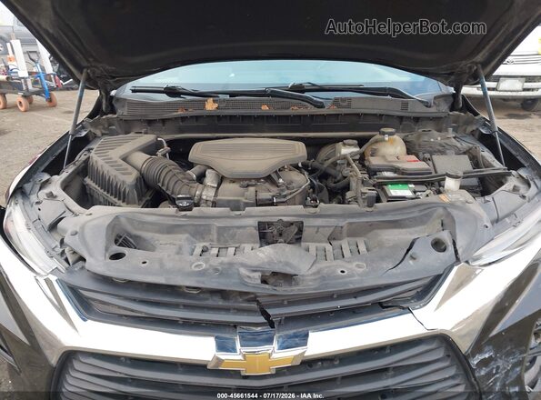 3GNKBJRS1LS566783 2020 CHEVROLET BLAZER Black უკანა ხედი