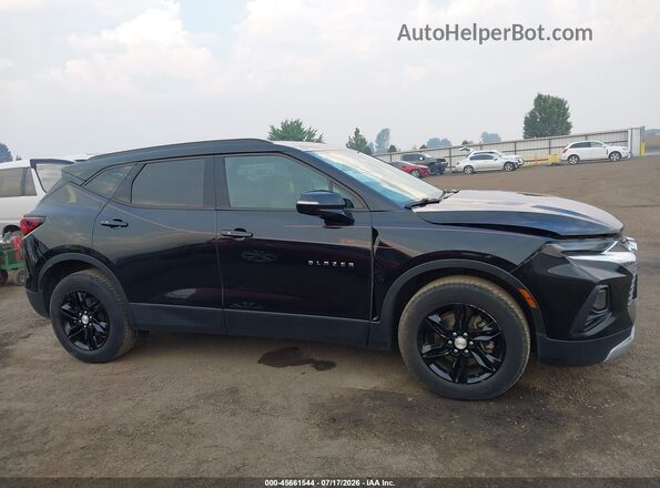 3GNKBJRS1LS566783 2020 CHEVROLET BLAZER Black უკანა სალონის ხედი