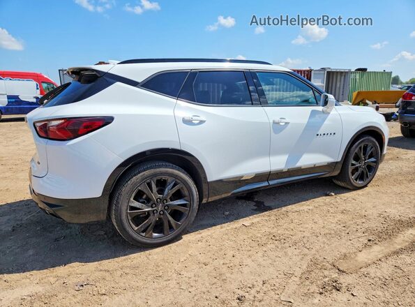 3GNKBJRS3KS693002 2019 CHEVROLET BLAZER White Trasero derecho