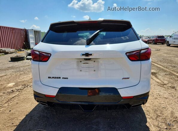 3GNKBJRS3KS693002 2019 CHEVROLET BLAZER White Vista trasera