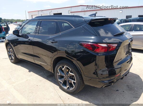 3GNKBJRS4KS664690 2019 CHEVROLET BLAZER Black Tył lewy