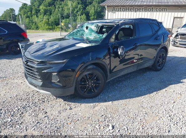 3GNKBJRS4LS677795 2020 CHEVROLET BLAZER Черный Передняя левая четверть