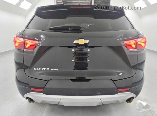 3GNKBJRS4NS184038 2022 CHEVROLET BLAZER Black Вид ззаду