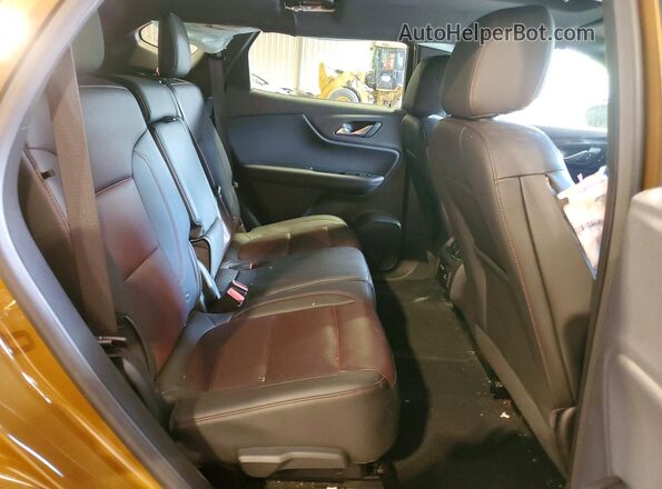 3GNKBJRS5KS573850 2019 CHEVROLET BLAZER Gold Widok wnętrza z tyłu