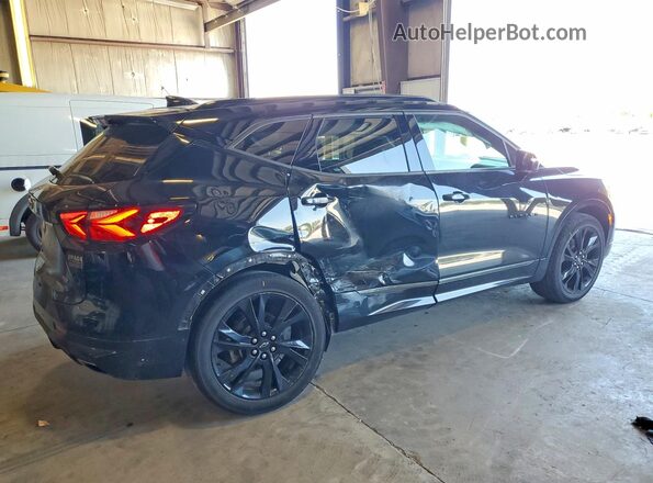 3GNKBJRS5KS593807 2019 CHEVROLET BLAZER Black Հետևի աջ