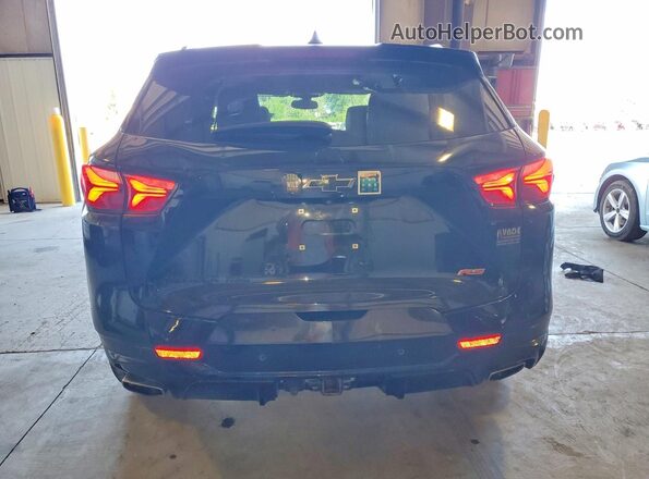 3GNKBJRS5KS593807 2019 CHEVROLET BLAZER Black Հետևի տեսք