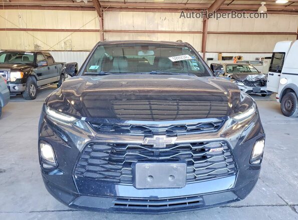3GNKBJRS5KS593807 2019 CHEVROLET BLAZER Black Դիմացի տեսք
