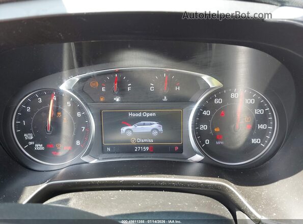 3GNKBJRS5RS131712 2024 CHEVROLET BLAZER Red Вид задніх сидінь