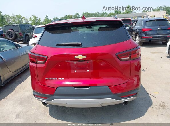 3GNKBJRS5RS131712 2024 CHEVROLET BLAZER Red 