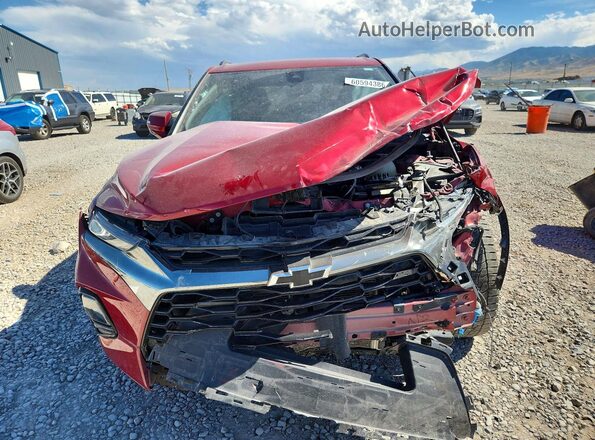 3GNKBJRS6KS646949 2019 CHEVROLET BLAZER Красный Вид спереди