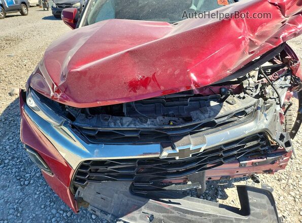 3GNKBJRS6KS646949 2019 CHEVROLET BLAZER Красный Вид задней части салона