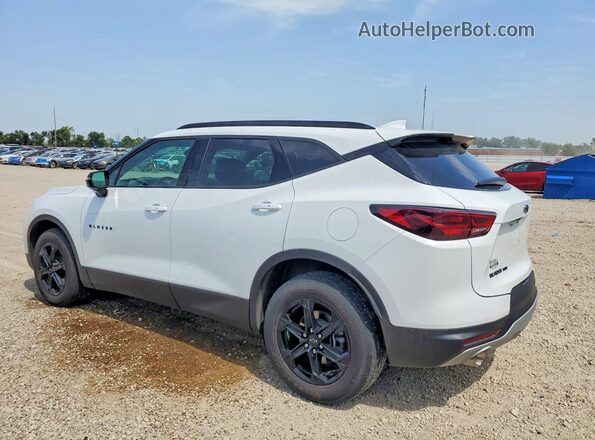 3GNKBJRS6PS228155 2023 CHEVROLET BLAZER White Trasero izquierdo
