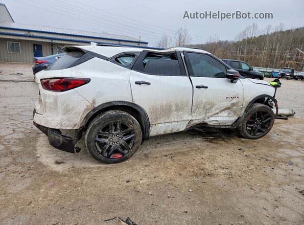 3GNKBJRS8NS150202 2022 CHEVROLET BLAZER White Trasero derecho