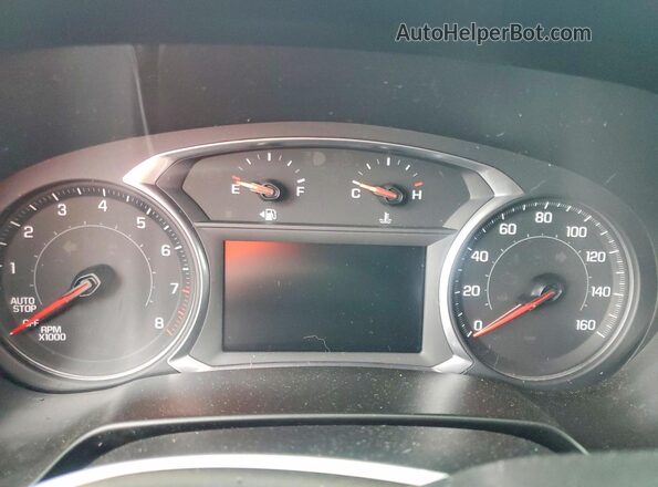 3GNKBJRSXNS126399 2022 CHEVROLET BLAZER Black Вид щитка приладів