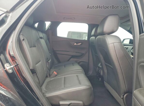 3GNKBJRSXNS126399 2022 CHEVROLET BLAZER Black Вид задньої частини салону