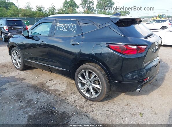 3GNKBKRS0KS575804 2019 CHEVROLET BLAZER Black Հետևի ձախ