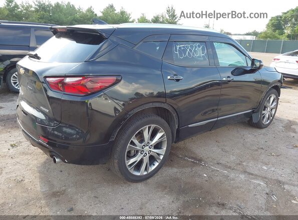 3GNKBKRS0KS575804 2019 CHEVROLET BLAZER Black Հետևի աջ