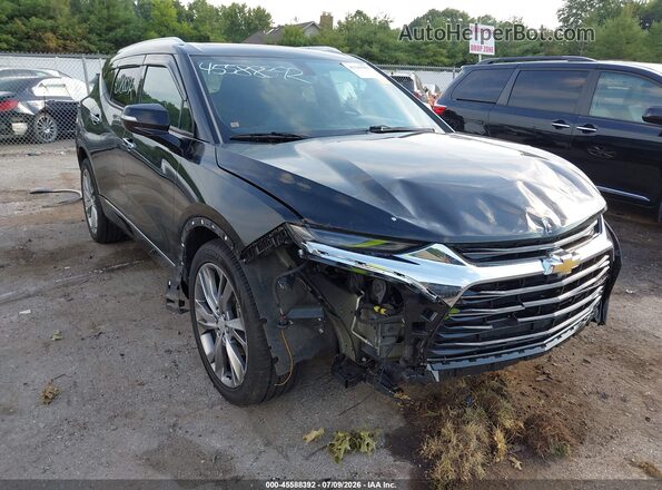 3GNKBKRS0KS575804 2019 CHEVROLET BLAZER Black Դիմացի տեսք