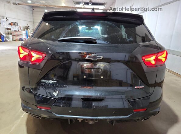 3GNKBKRS0LS640295 2020 CHEVROLET BLAZER Black Rear view