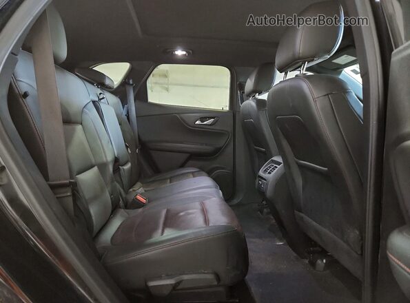 3GNKBKRS0LS640295 2020 CHEVROLET BLAZER Black Rear seats view