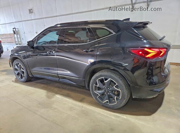 3GNKBKRS0LS640295 2020 CHEVROLET BLAZER Black Rear left