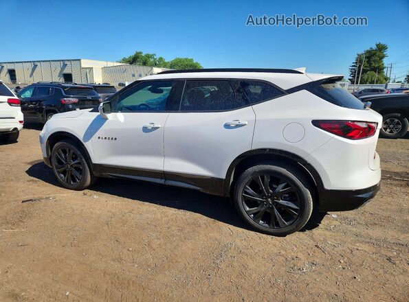 3GNKBKRS0MS504041 2021 CHEVROLET BLAZER White უკანა მარცხენა