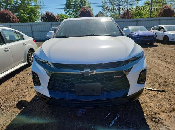 3GNKBKRS0MS504041 2021 CHEVROLET BLAZER White წინა ხედი
