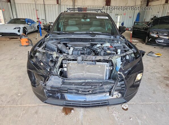 3GNKBKRS0MS577474 2021 CHEVROLET BLAZER Black Front view