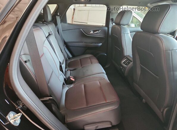 3GNKBKRS0MS577474 2021 CHEVROLET BLAZER Black Rear interior view