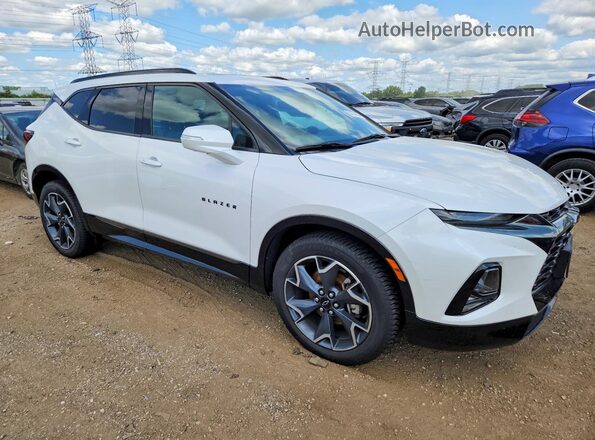 3GNKBKRS1LS579426 2020 CHEVROLET BLAZER White Przód prawy