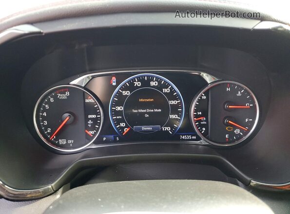 3GNKBKRS2MS529846 2021 CHEVROLET BLAZER Gray Սարքավորումների վահանակի տեսք