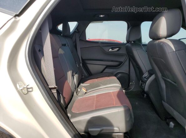 3GNKBKRS2MS529846 2021 CHEVROLET BLAZER Gray Սալոնի հետևի տեսք