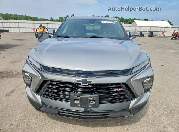 3GNKBKRS2PS235254 2023 CHEVROLET BLAZER Silver Դիմացի տեսք