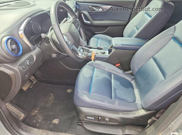 3GNKBKRS2PS235254 2023 CHEVROLET BLAZER Silver Սալոնի դիմացի տեսք