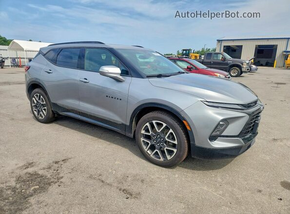 3GNKBKRS2PS235254 2023 CHEVROLET BLAZER Silver Առջևի աջ
