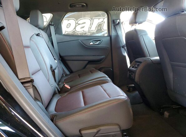 3GNKBKRS2SS205650 2025 CHEVROLET BLAZER Black Вид задніх сидінь