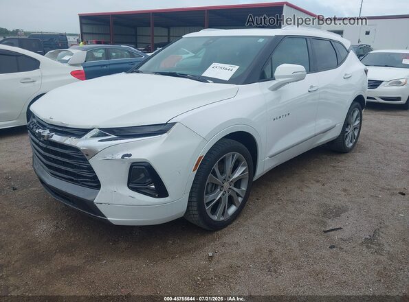 3GNKBKRS3KS690963 2019 CHEVROLET BLAZER White Передня ліва чверть