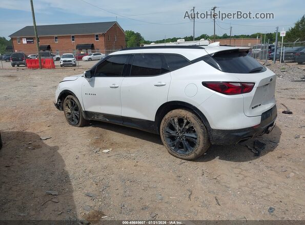 3GNKBKRS3MS502283 2021 CHEVROLET BLAZER Белый Задняя левая четверть