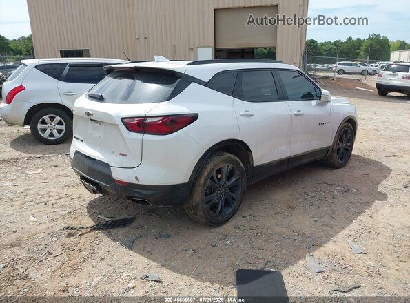 3GNKBKRS3MS502283 2021 CHEVROLET BLAZER Белый Задняя правая четверть