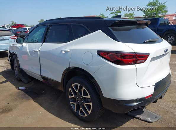3GNKBKRS3PS126267 2023 CHEVROLET BLAZER White Задня ліва чверть