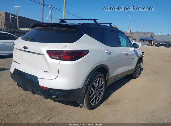 3GNKBKRS3SS178037 2025 CHEVROLET BLAZER White Rear right