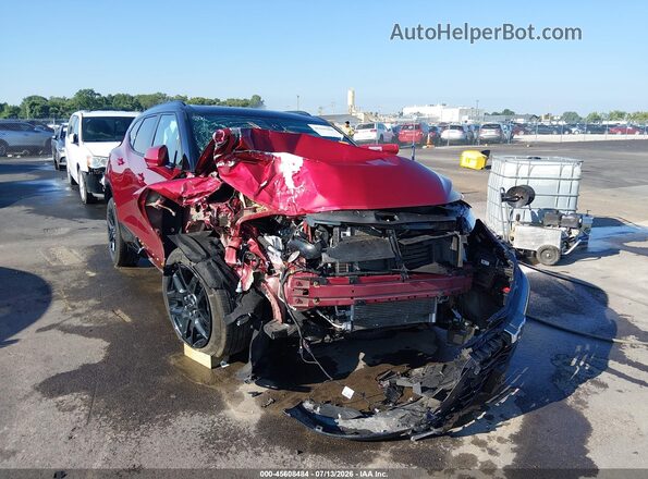 3GNKBKRS3SS271480 2025 CHEVROLET BLAZER Red Widok z przodu