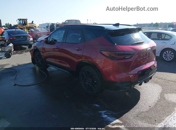 3GNKBKRS3SS271480 2025 CHEVROLET BLAZER Red Tył lewy