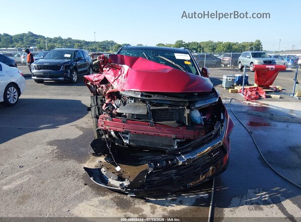 3GNKBKRS3SS271480 2025 CHEVROLET BLAZER Red Widok zestawu wskaźników