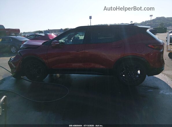 3GNKBKRS3SS271480 2025 CHEVROLET BLAZER Red Widok wnętrza 360 stopni