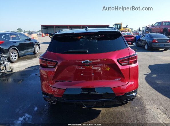 3GNKBKRS3SS271480 2025 CHEVROLET BLAZER Red 