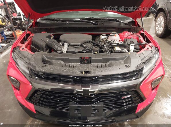 3GNKBKRS3TS139711 2026 CHEVROLET BLAZER Red Rear view