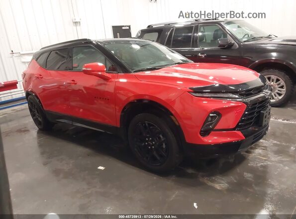 3GNKBKRS3TS139711 2026 CHEVROLET BLAZER Red Rear interior view