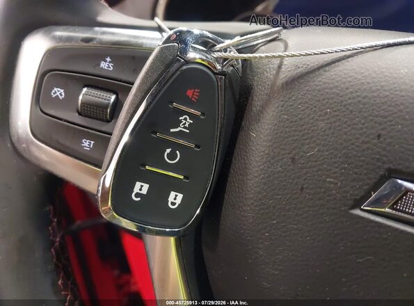 3GNKBKRS3TS139711 2026 CHEVROLET BLAZER Red Dashboard view